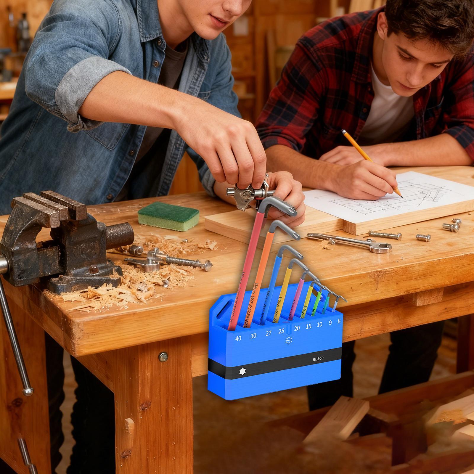Workshop Tools Display - Organisateur de clé, support d'outils magnétique,