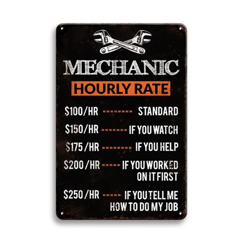 Signe de fréquence des heures  - Workshop Tools Hours avis et prix