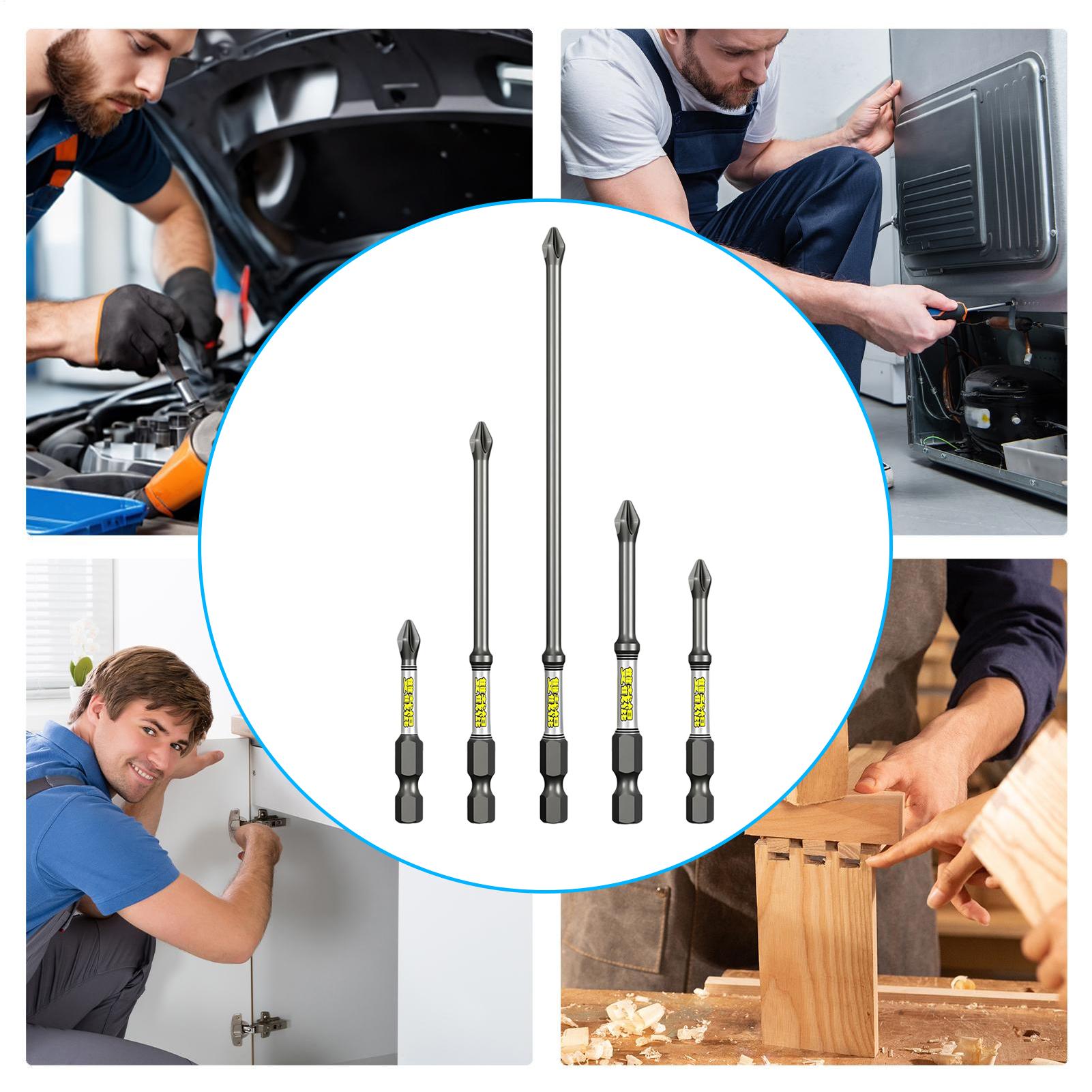 Jeu de 5 embouts de tournevis  - Tools In Workshop avis et prix