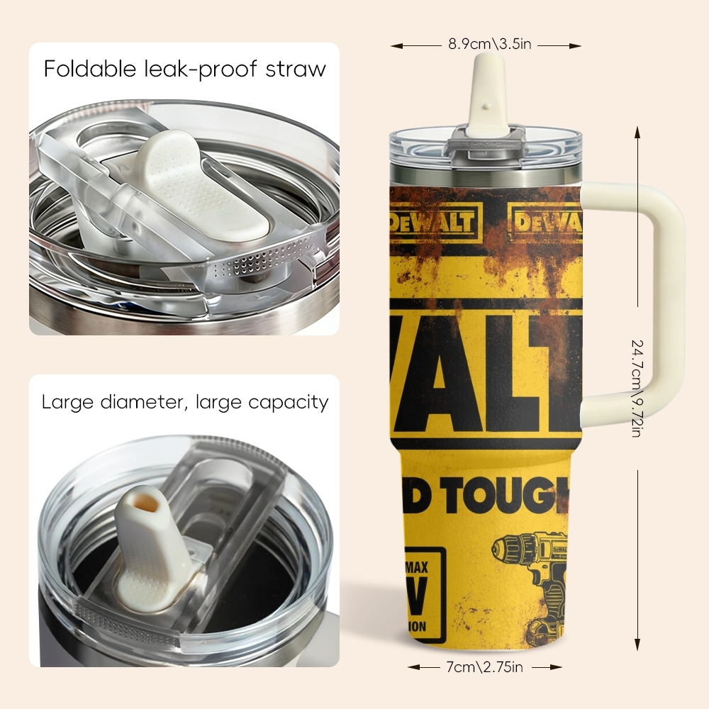Gourde isotherme jaune 40oz po - Workshop Tools Hours avis et prix
