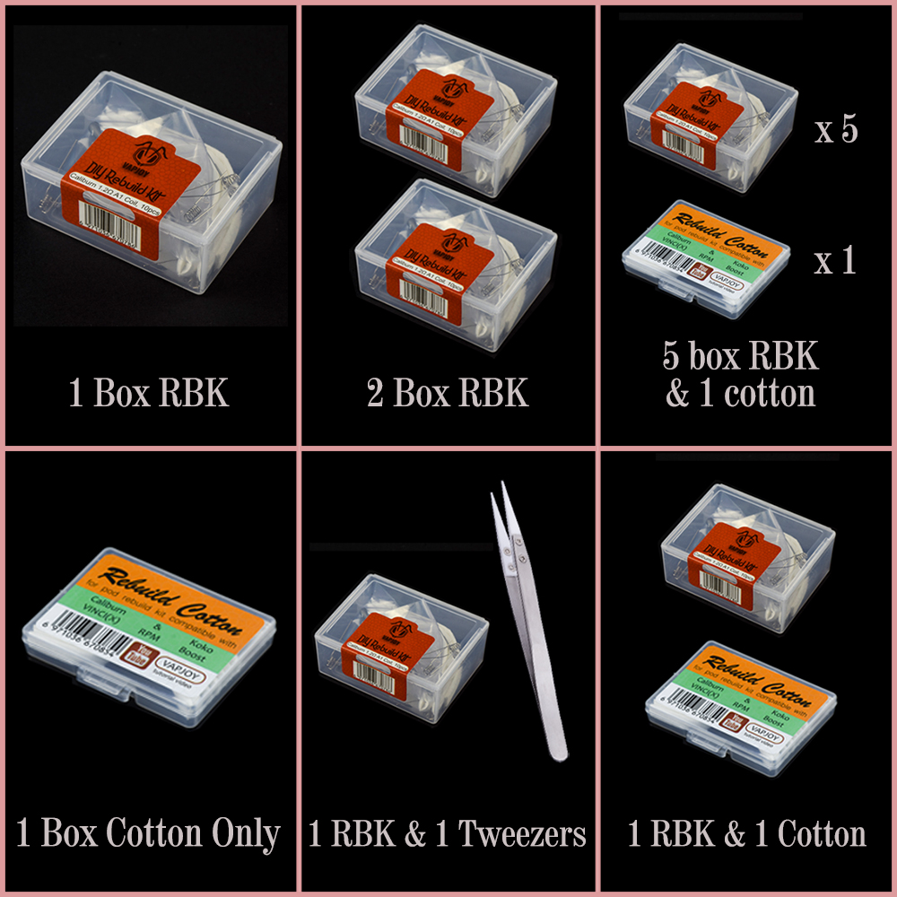 VAPChain Y DIY Rebuild Kit pou - Tools Vape avis et prix