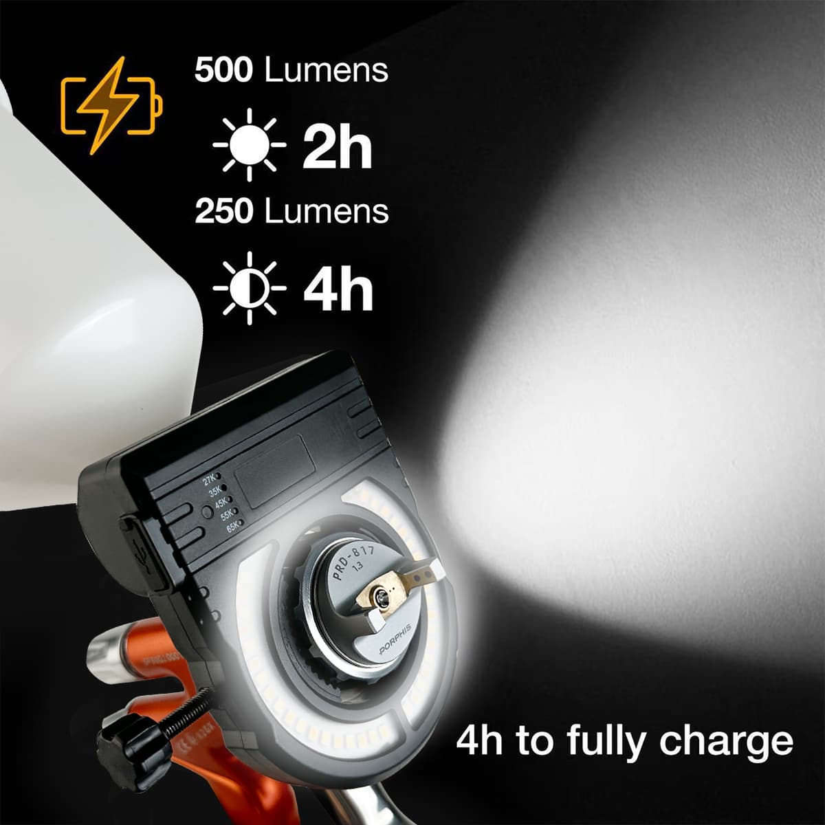 PORPHIS Lampe de pulvérisation - Workshop Tools Hours avis et prix
