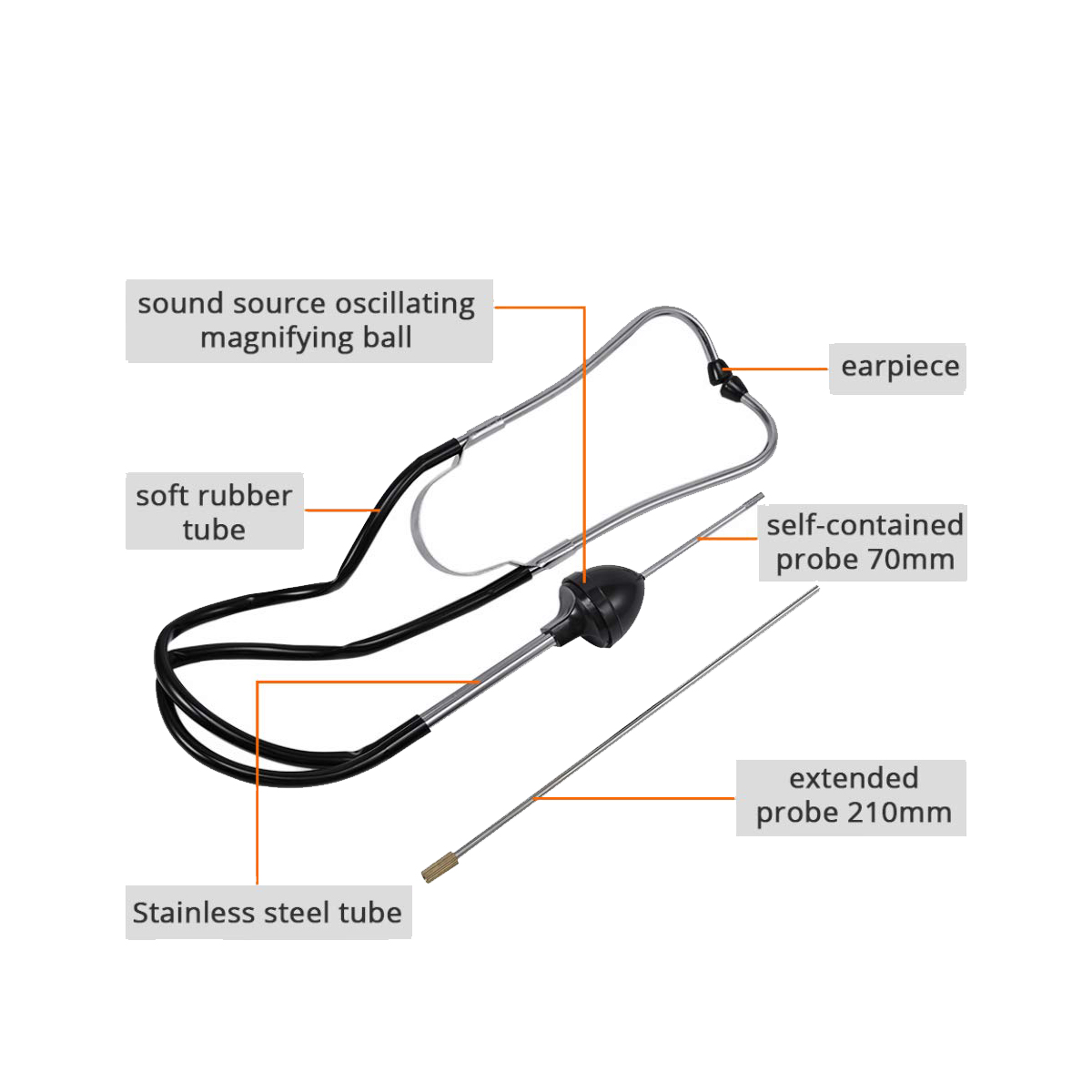 Stéthoscope automobile, cylind - Special Workshop Tools avis et prix